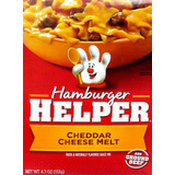 Betty Crocker Cheddar Cheese Melt Hamburguesa Helper 4.7 Oz 