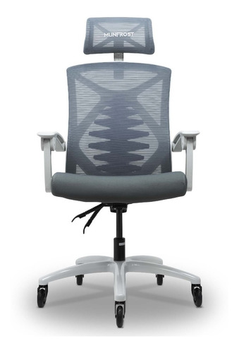 Silla Gamer Munfrost Nova Mesh Vertebral Arch Ruedas Silence