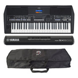 Teclado Arranjador 61 Teclas Yamaha Psr Sx600 + Capa