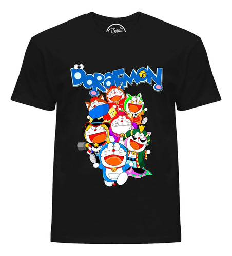 Playera Doraemon Gatos T-shirt