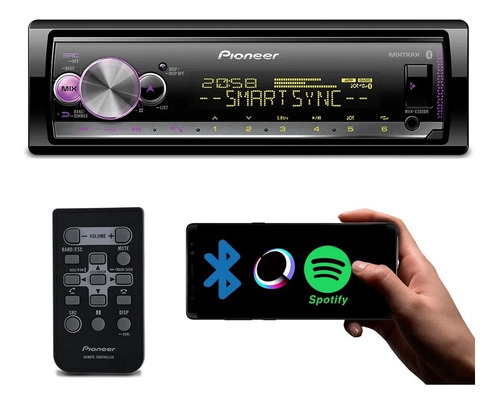 Som Automotivo Pioneer Mvh X3000 Com Usb E Bluetooth