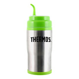 Termo Para Mate & Café De Acero Inoxidable 450ml - Verde