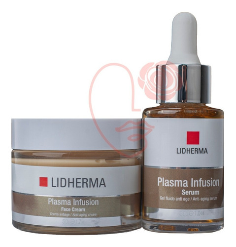 Crema+ Sérum Lidherma Plasma Infusión Recovery Antiage   