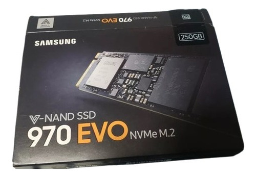 Ssd Nvme Samsung 970 Evo 250gb - Pcie Gen3 X4 - Mz-v7e250