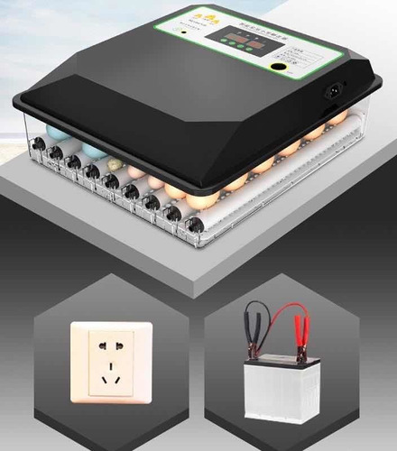 Incubadora Automática  56 Huevos Dos Voltaje+regalos 