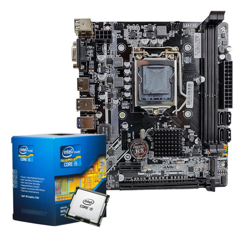 Kit Gamer Core I5 3470, Placa Lga 1155 H61 10/1000 Usb 3.0 