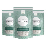Kit 3 Bolsas Biotina Lemon Cochella. 100% Original -100 Tabs