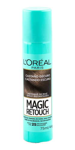 2 Pzs Loreal Retocador De Raiz Temporal Spray Magic Retouch