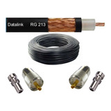 Cabo Coaxial Px Data Link Rg213 50r 96%m 2conctor Brinde 13m