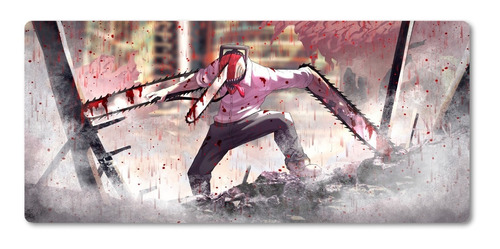 Mousepad Xxl 80x30cm Cod.668 Anime Chainsaw Man