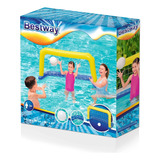 Arco Futbol Inflable Para Piscina Water Polo Infantil