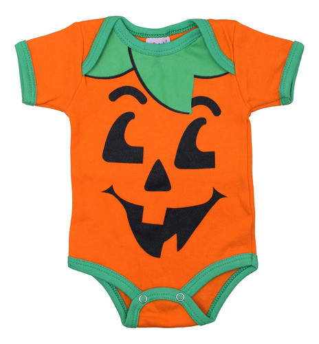 Disfraz Bebe Pañalero Conjunto Calabaza Vampiro Halloween