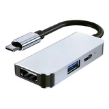 Adaptador Divisor Múltiple De 3 Pulgadas Con Hdmi + Usb3.0 +