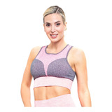 Top Deportivo Sin Costura Bicolor Cocot Mujer 10114