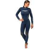 Traje Cressi Fast Neopreno 3mm De Mujer Para Buceo