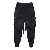 Pantalones Jogger Táctico Techwear Cyberpunk Moda Japonesa