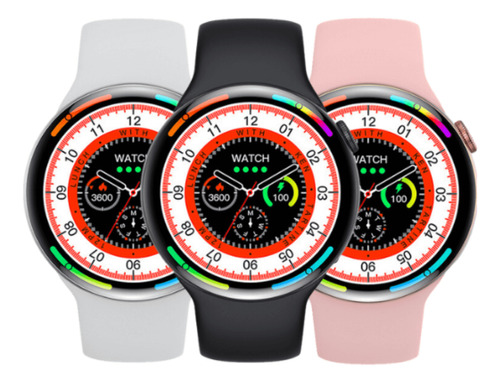 Relógio Smartwatch W28 Pro Redondo 45mm Masculino Feminino