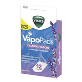 Vapo Pads Vicks Repuestos Para Humidificador Sueño X12 Color Lavanda