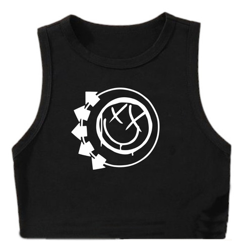 Remera Blink 182 Top Modelo 3 Musculosa Pop Punk Rock