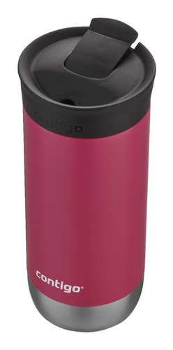 Vaso Térmico Contigo Huron. Lisa Color Dragon Fruit 473ml