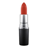 Labial Mac Satin Lipstick 3g Color Chili