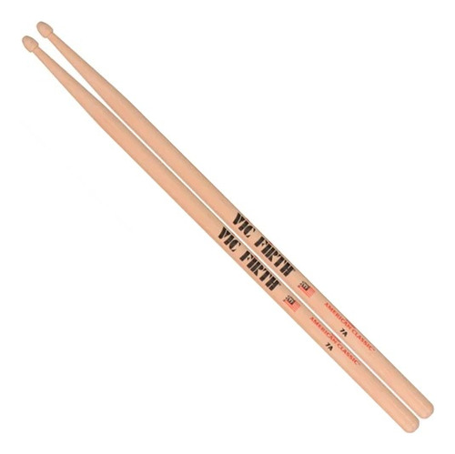 Baquetas Vic Firth 7a American Classic Madera / Hc Music