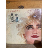 Lp Madonna Whos That Girl Vinilo Original Película 1987