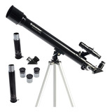 Telescopio Celestron Powerseeker 50az D=50mm F=600mm 450x Color Negro