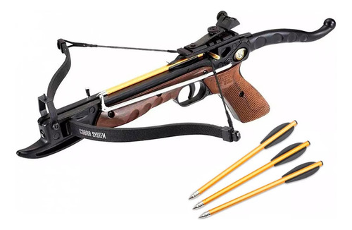 Besta Balestra Pistol Crossbow Ek Archery 80lb Alumínio Wood