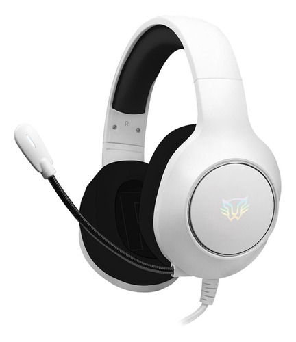 Audifonos Gamer Balam Rush Sonorous Hs750 Microfono Blanco