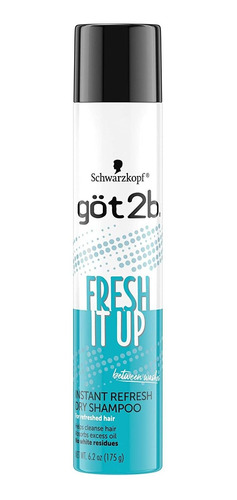 Got2b Fresh It Up Instant Refresh Dry Champu, 6.2 Onzas