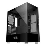 Gabinete Gamer Atx Redragon Ca-601b Reflect Mid Tower Preto