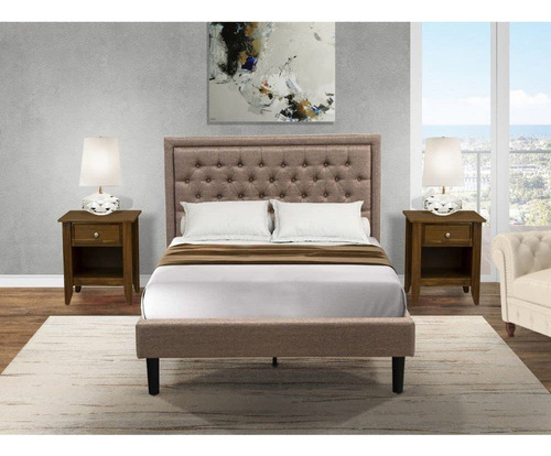East West Furniture Kendall - Juego De Dormitorio Matrimoni.