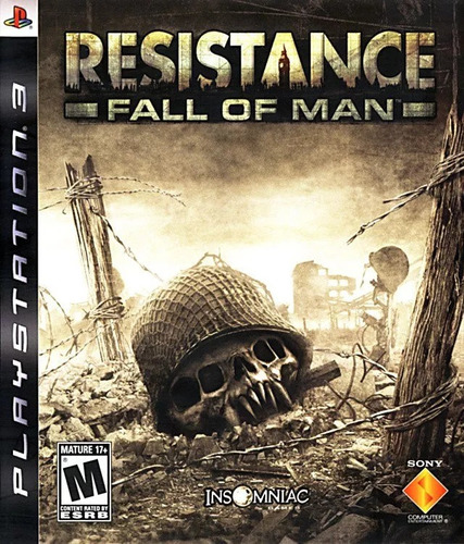 Resistance Fall Of Man / Jogo Play3 / Semi-novo