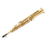 Saxo Soprano Knight Jbsst400 Yellow Brass, Laqueda C/estuche