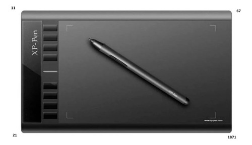Tableta Gráfica Xp-pen Star 03 V2  Black