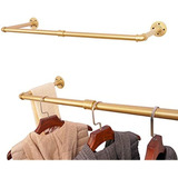 Addgrace Industrial Iron Pipe Clothing Garment Rack Montado 