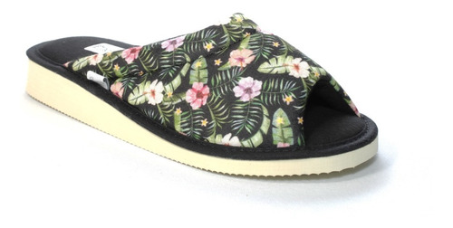 Pantufla Mujer Verano De Algodón. Pear