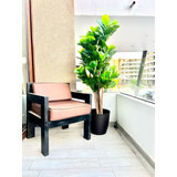 Planta Artificial Ficus Lyrata 150 Cm Premium / Arbusto Real