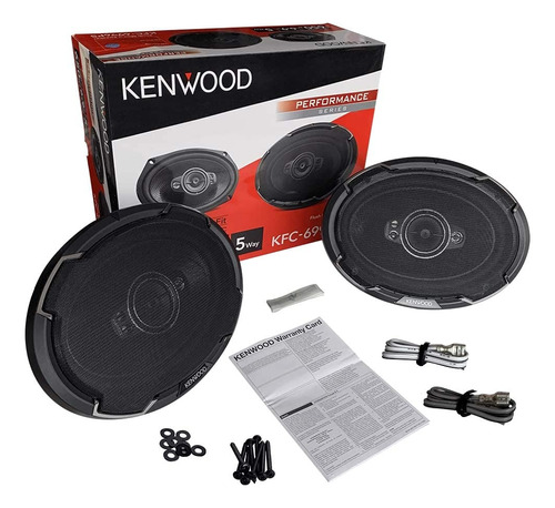 Parlante Para Carro Kenwood  Kfc-6996 Ps 6x9