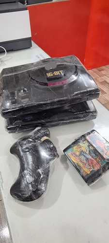 Mega Drive 2 + 1 Controle + 1 Fita E Cabos 