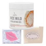 Exfoliante De Arroz + Jabón De Arroz + Mascarilla Labios Kit