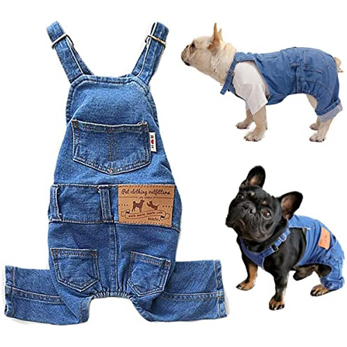 Camisas Para Perro, Overol De Mezclilla, Ropa De Jeans Para