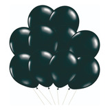 Globos Negros Perlados  X 25 U - Lollipop