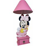 Lámpara De Tocador O De Buro Minnie Mouse Bebe Infantil 