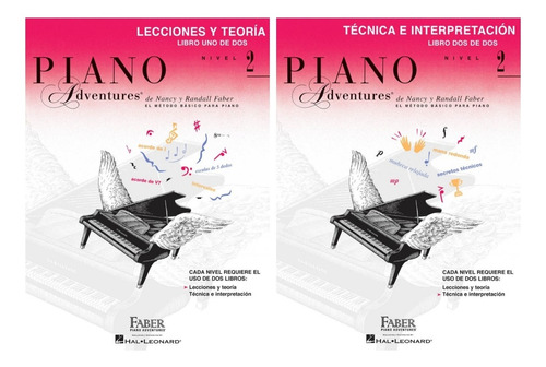 Piano Adventures: Lecc Y Teoría & Téc E Interpretación Vol.2