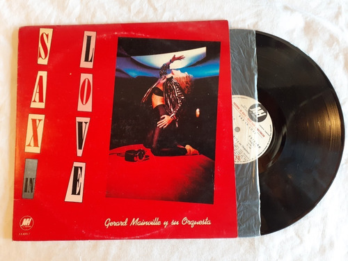 Gerard Mainville Sax In Love Promo 1988 Argentina Vinilo Ex