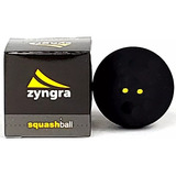 Pelota De Squash Zyngra Pro Tour Doble Punto Amarillo
