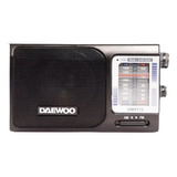 Radio Dual Am/fm Ent Auricular 220v Daewoo C/ Manija 