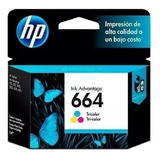 Oferta! Cartucho Hp 664 Original Tricolor Envío Gratis